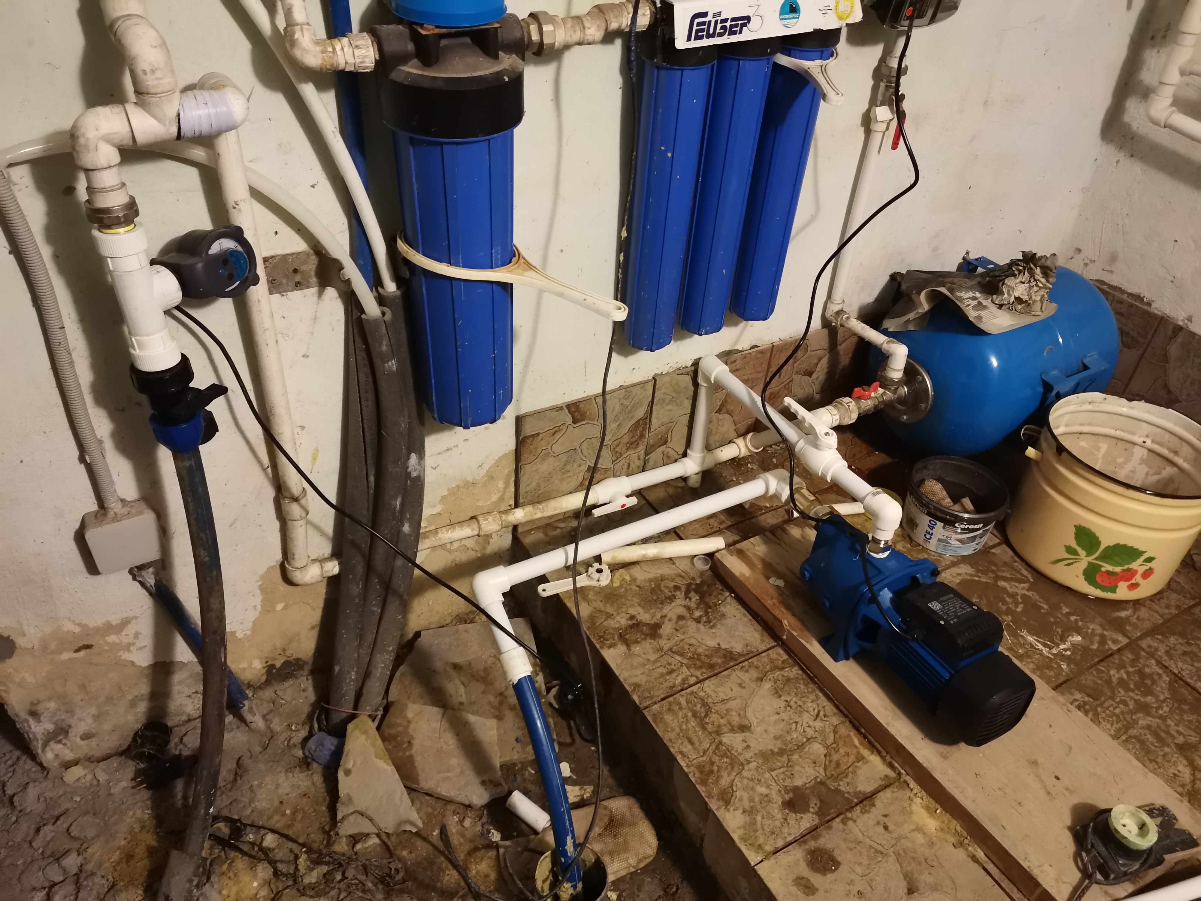 Абиссинская скважина в доме